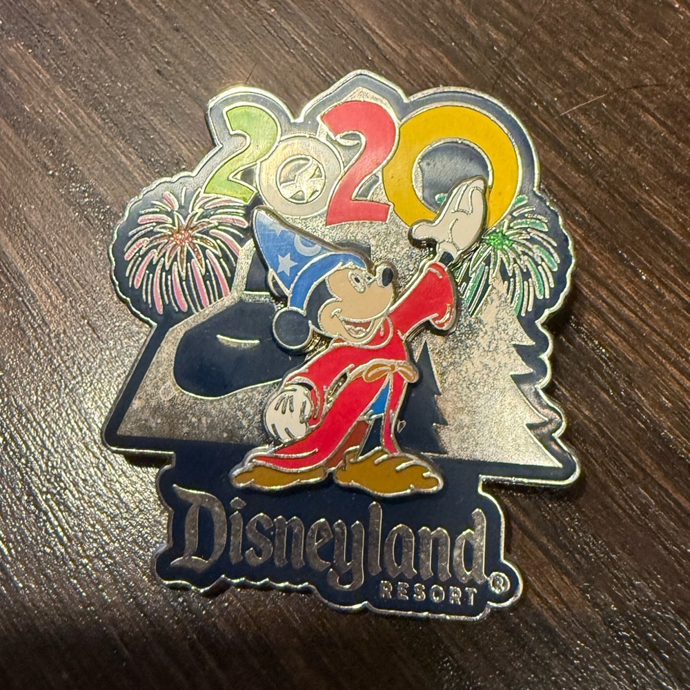 Disney Colorful Sorcerer Mickey Brooch